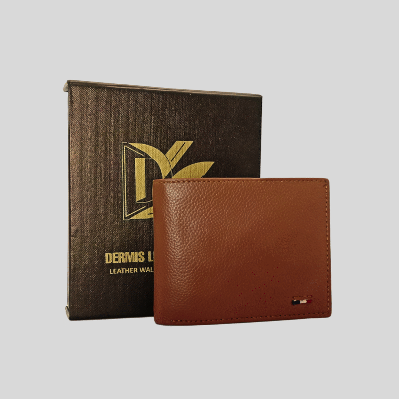 Dermis The Classic Genuine Leather Bifold Wallet (DLW-02)
