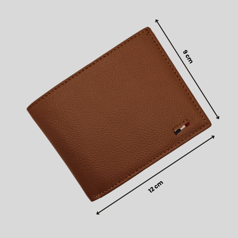 Dermis The Classic Genuine Leather Bifold Wallet (DLW-02) - Image 2