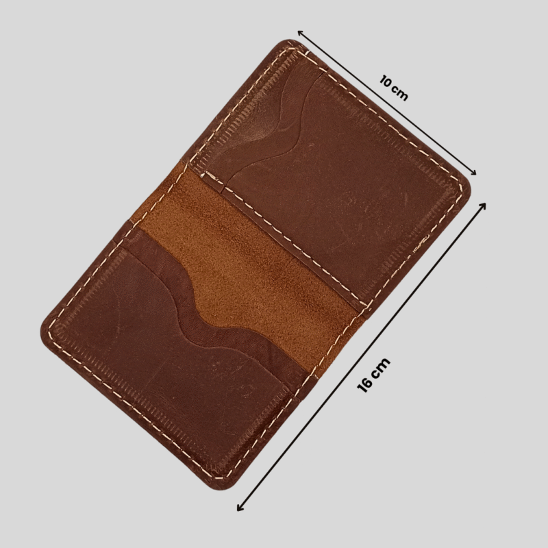 Dermis Nomad Genuine Leather Wallet (DLW-06) - Image 2